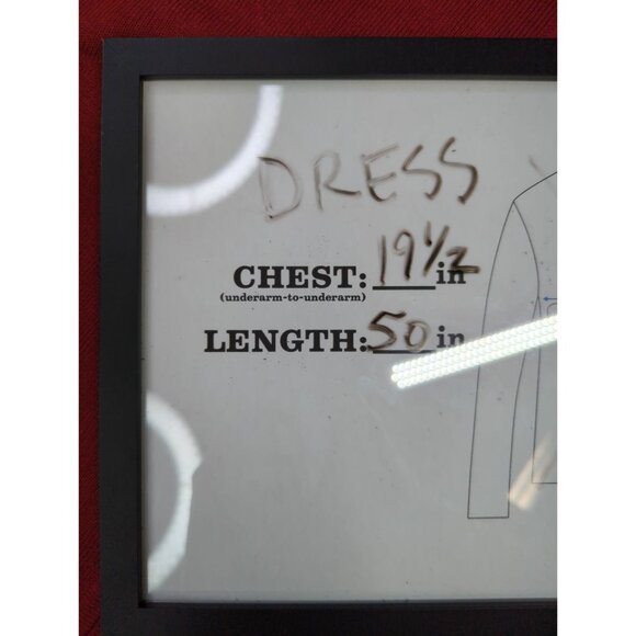 Vtg Linea Louis Dell Olio Womens Size Small Red Long Stretch Pullover Dress - Picture 9 of 10